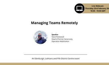 Managing Teams Remotely