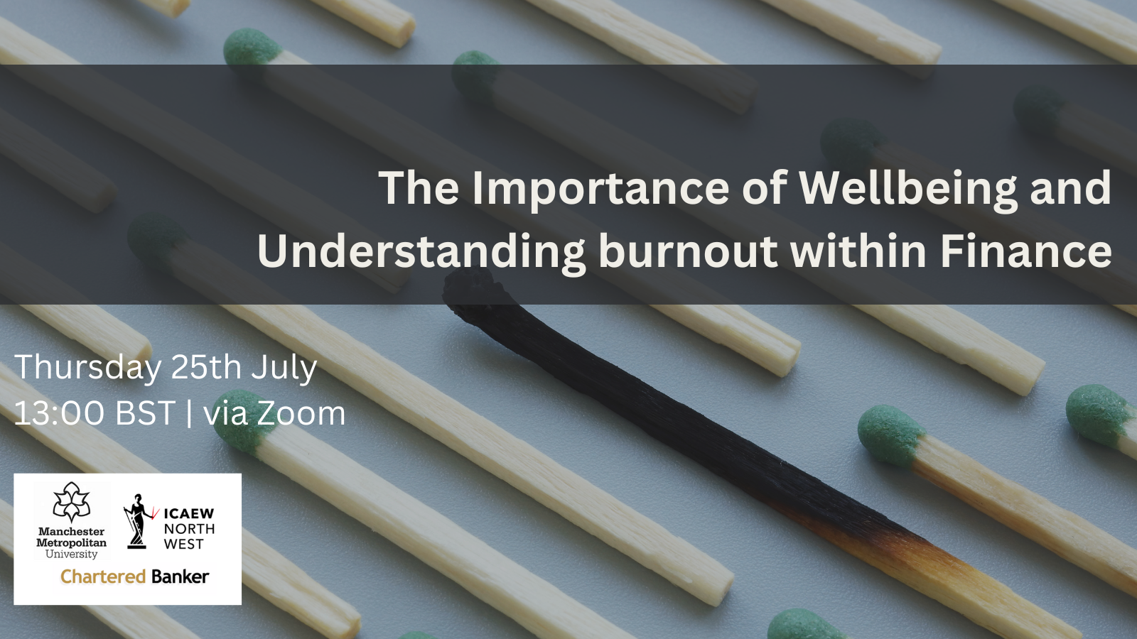 The Importance of Wellbeing and Understanding burnout within Finance