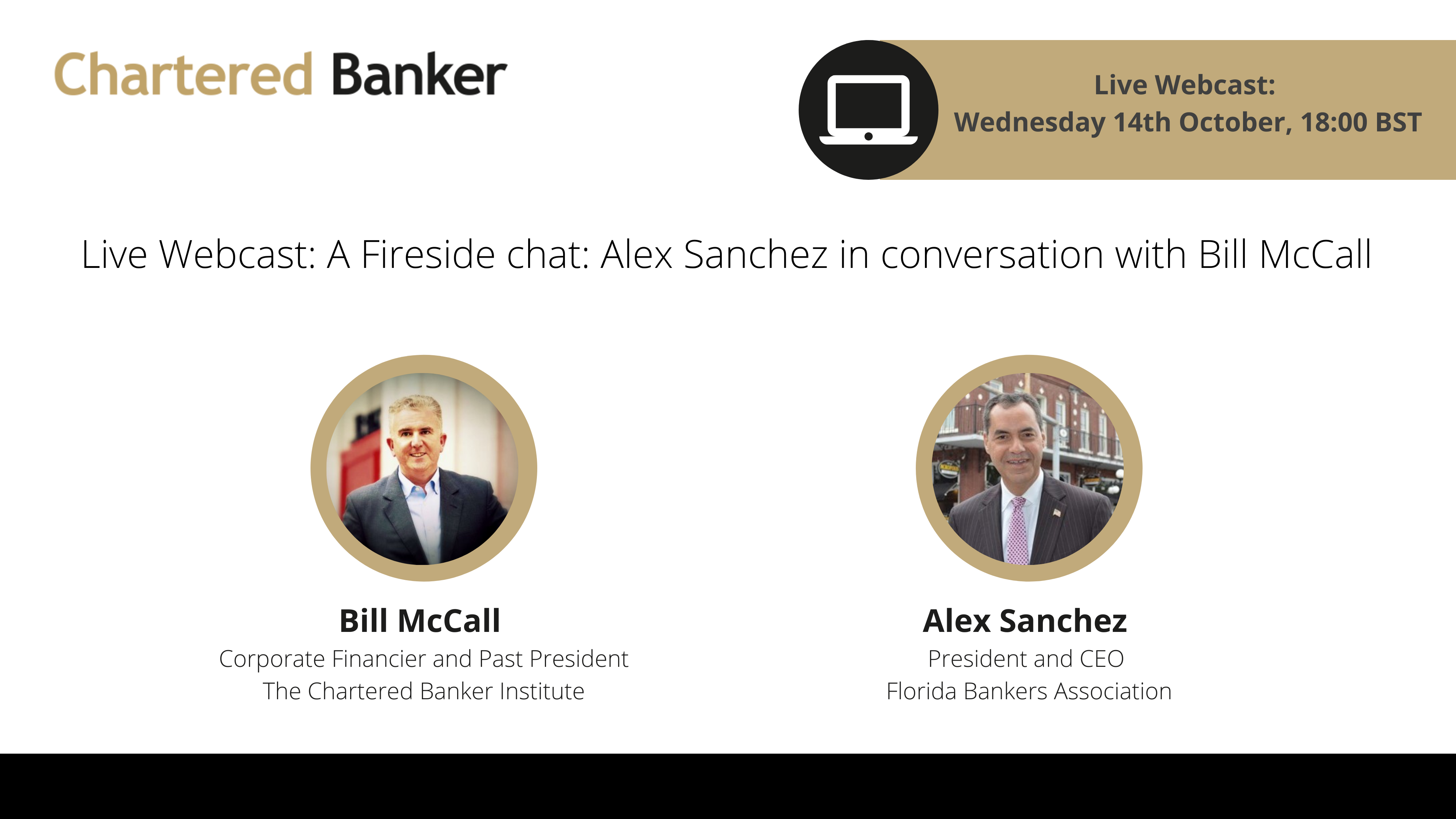 A Fireside chat: Alex Sanchez in conversation with Bill McCall