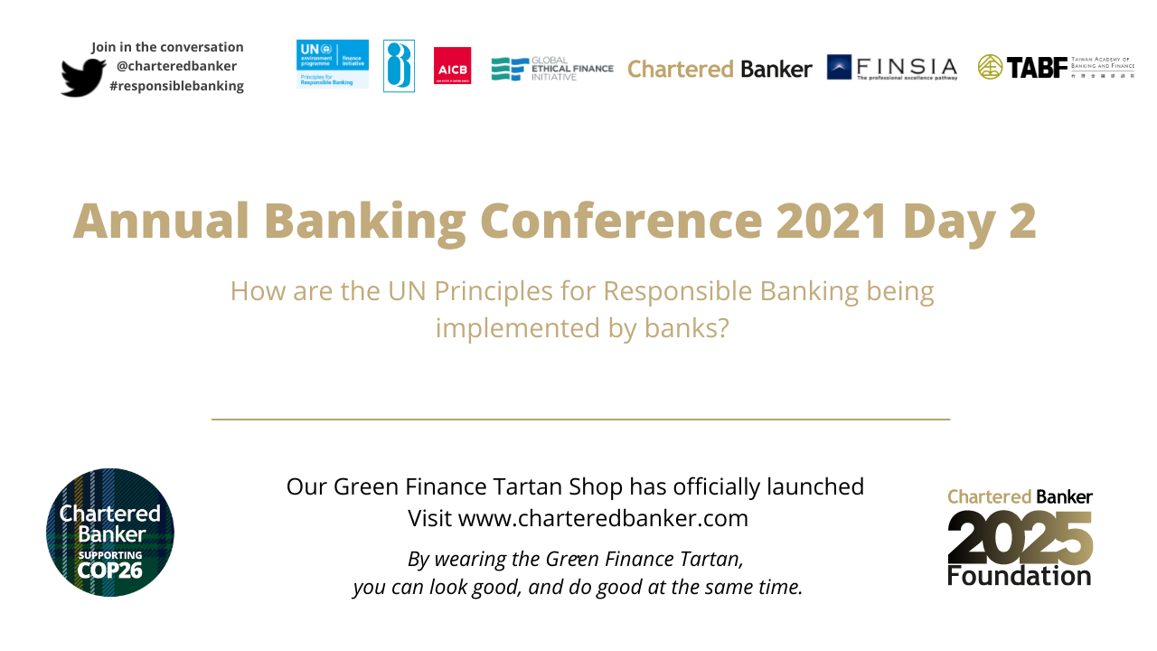 22nd September 2021- Annual Banking Conference Keynote Speech 