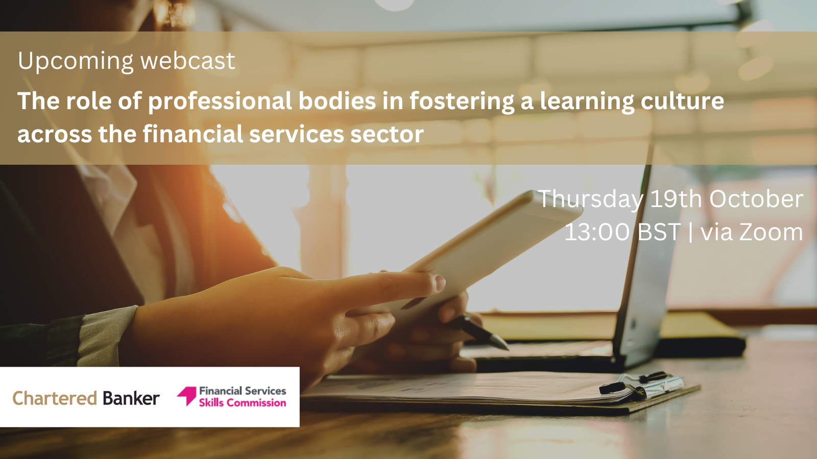 The role of professional bodies in fostering a learning culture across the financial services sector