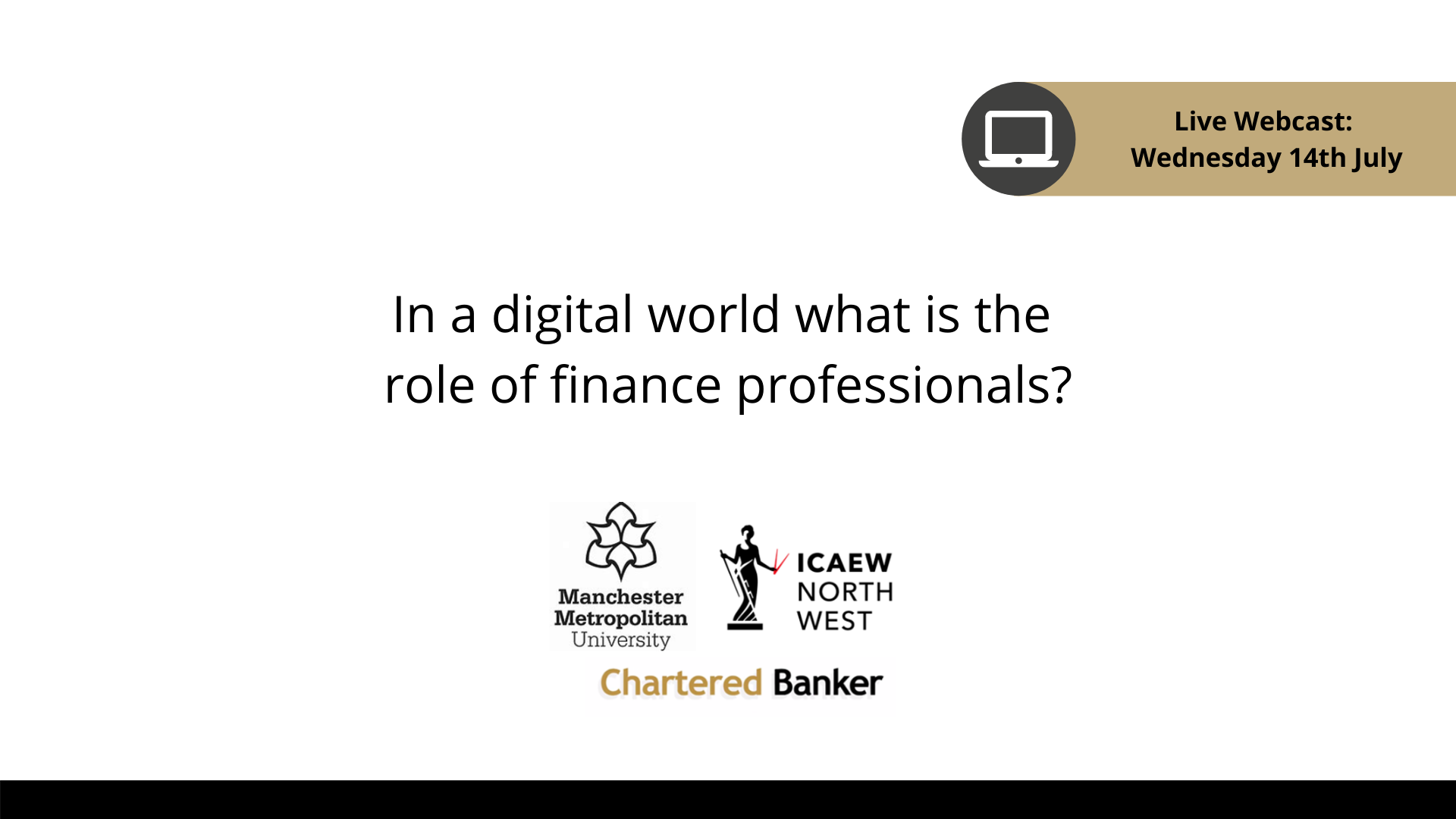 In a digital world what is the role of finance professionals?